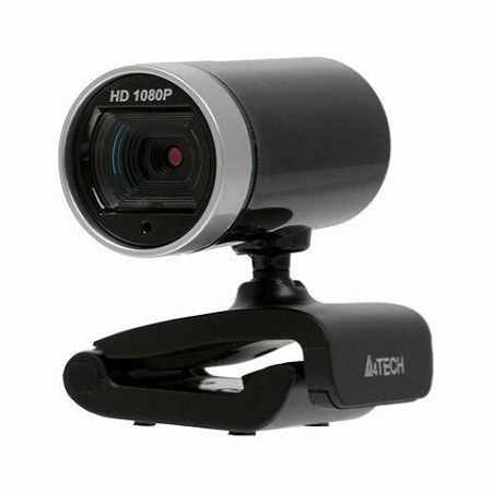 Веб-камера A4TECH PK-910H, 2 Мп, микрофон, USB 2.0, рег.крепеж, черная, 695255