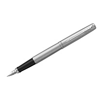 Ручка перьевая Parker "Jotter Stainless Steel CT" 1,0мм, подарочная упаковка