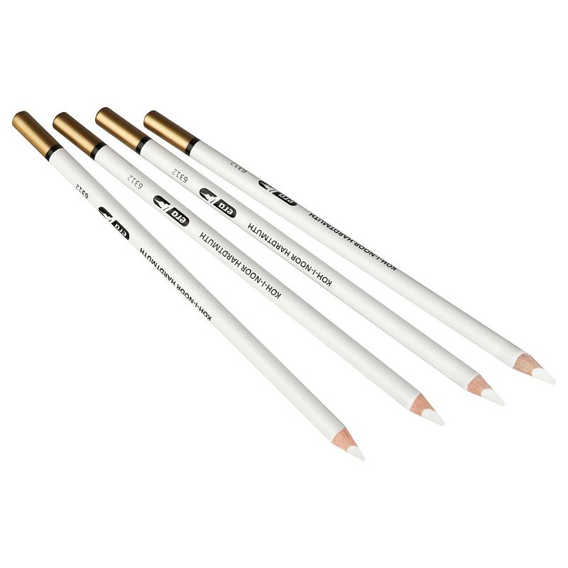 Ластик-карандаш Koh-I-Noor "6312" белый 