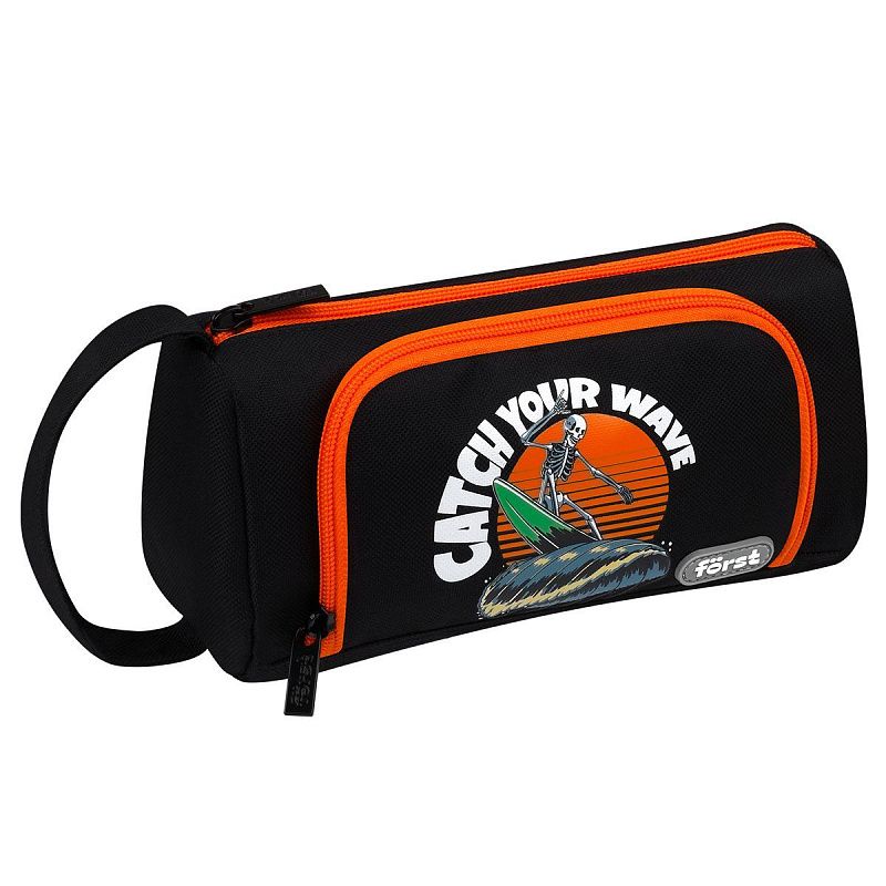 Пенал мягкий 1 отделение, 1 карман, 215*100*85 Först "Catch your way", текстиль