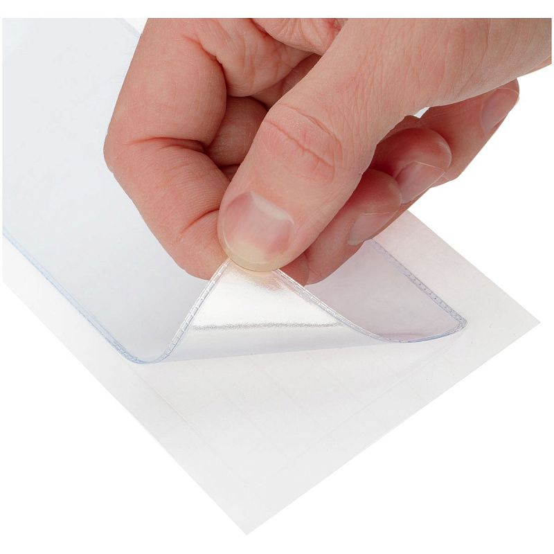 Карман самоклеящийся OfficeSpace, на корешок папки 50*191мм, 5шт. 