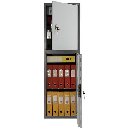 Шкаф бухгалтерский Aiko SL-150/2T, 1490*460*340, ключевой замок