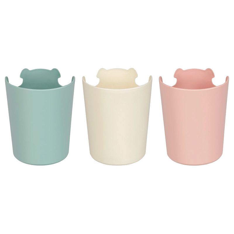 Подставка-стакан MESHU "Bear", пластиковая, ассорти