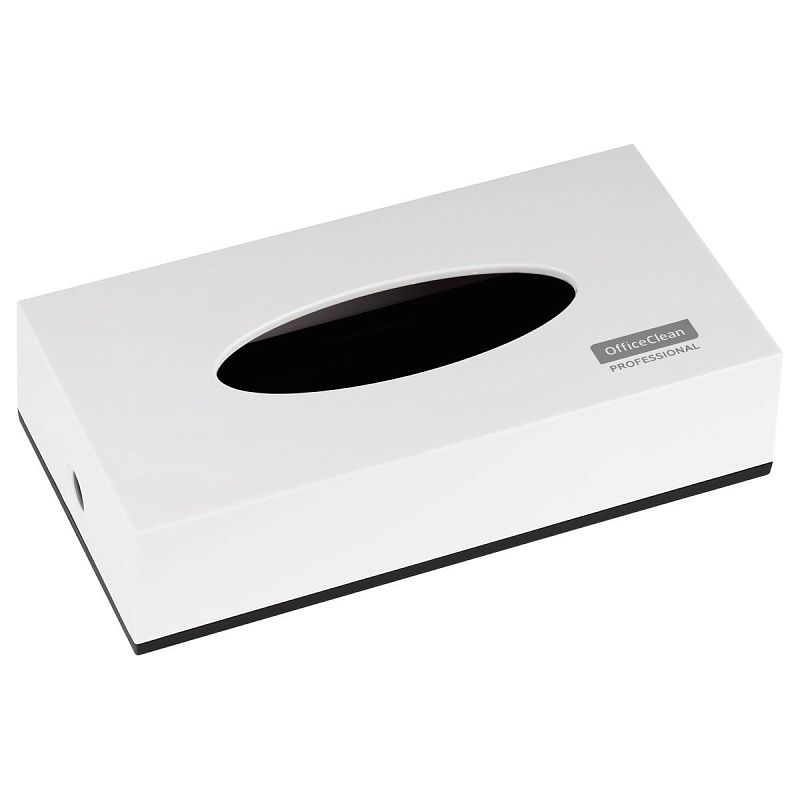 УЦЕНКА - Диспенсер для лист. полотенец и салфеток настольный OfficeClean Professional(F1), ABS-пластик, белый (осн 275203)