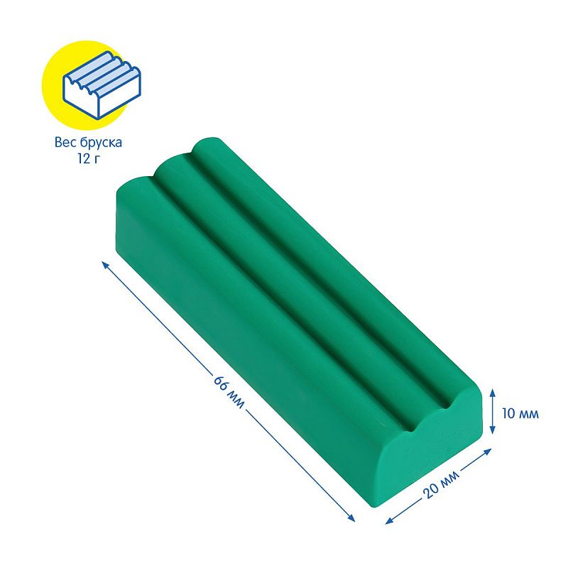Пластилин Мульти-Пульти "Енот в сказке", 12 цветов, 120г, картон