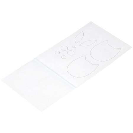 Фетр ArtSpace, А4, 5л., 5цв., 2мм, тиснение фольгой