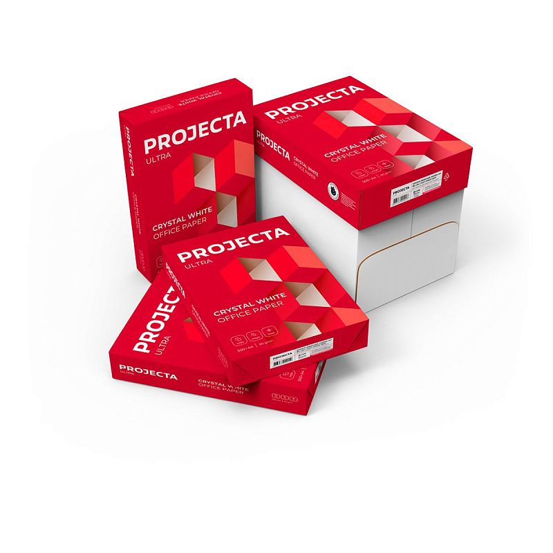 Бумага PROJECTA "Ultra" А4, Марка А, 500л.