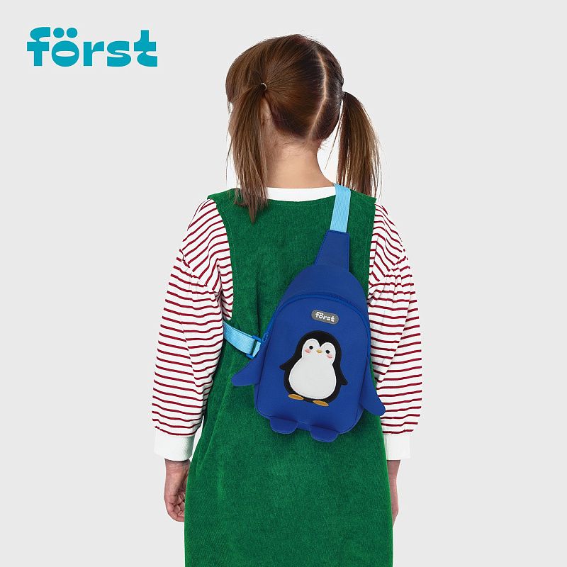 Рюкзак Först F-Kids "Frosty Friend" 21*14*7,5см, 1 отделение, уплотненная спинка 