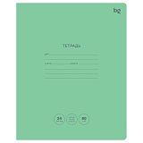 Тетрадь 24л., клетка BG "Green colour", 80г/м2