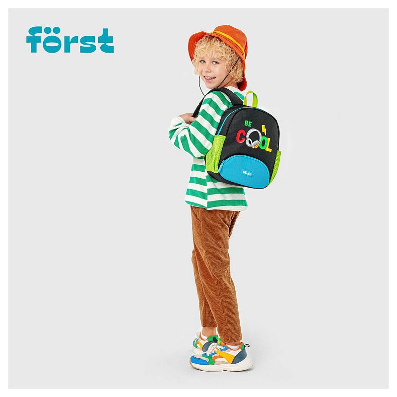 Рюкзак Först F-Kids "Be cool" 30*23*13см, 1 отделение, 3 кармана, уплотненная спинка 