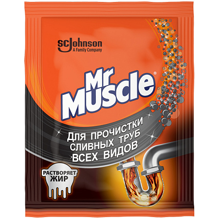 Средство для прочиcтки труб Mr. Muscle, гранулы, 70г 