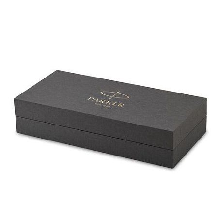 Ручка шариковая PARKER "Sonnet Core Matt Black GT", черный матовый лак, позолота, черная, 1931519 