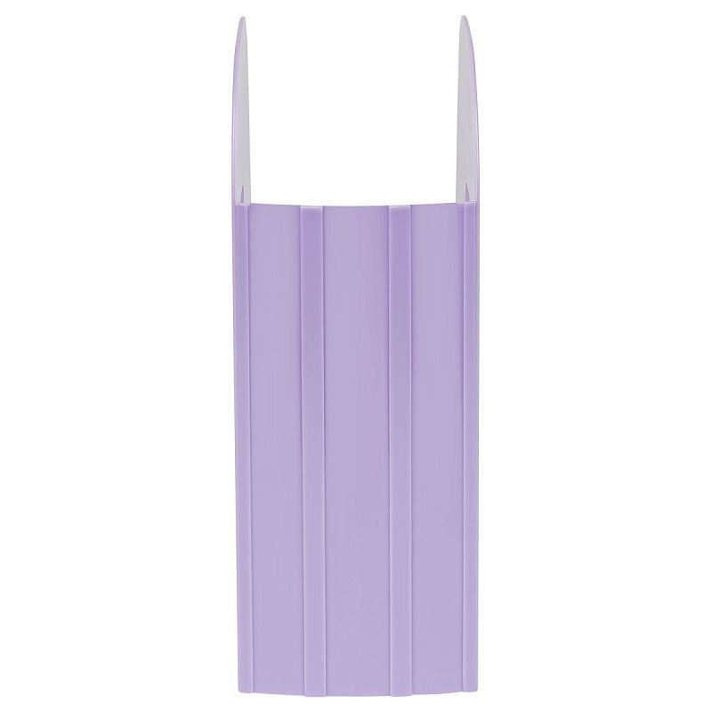 Лоток для бумаг вертикальный СТАММ "Фаворит", фиолетовый, ширина 90мм