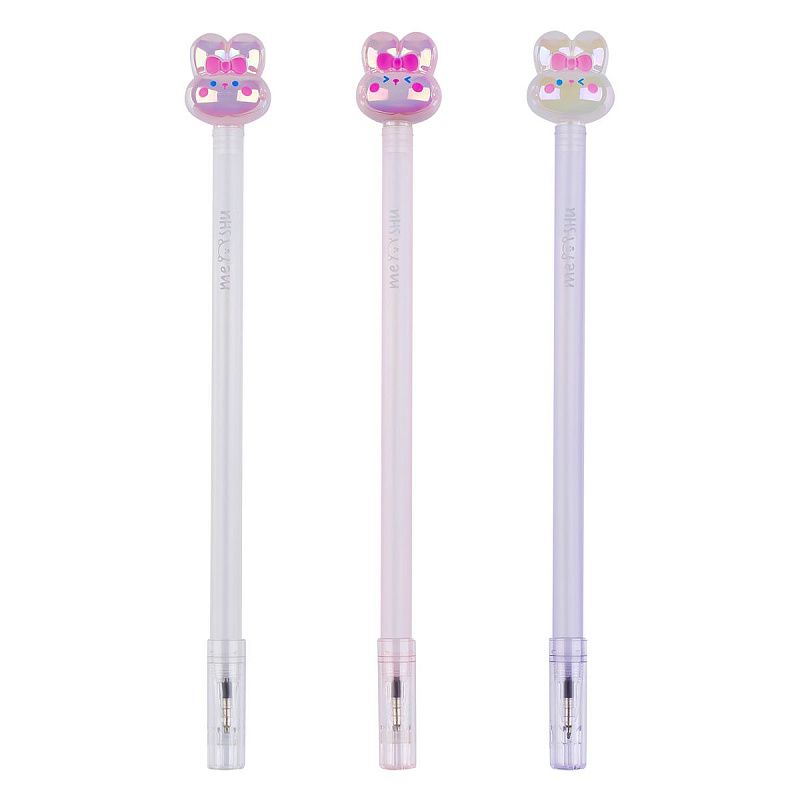 Ручка шариковая MESHU "Magic Bunny" синяя, 0,7мм, корпус ассорти 