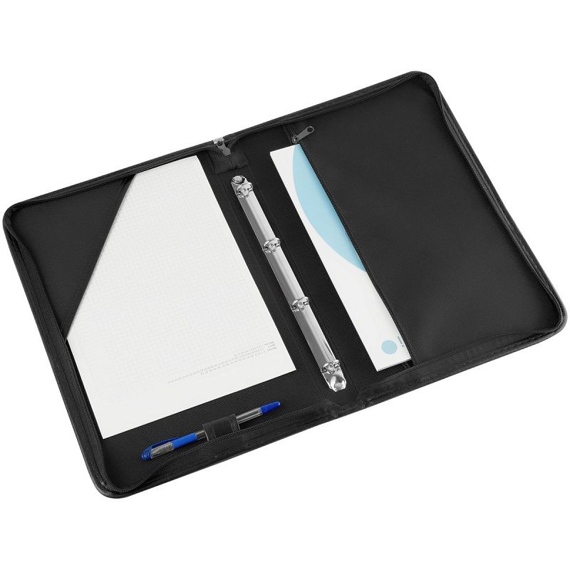 Папка деловая OfficeSpace "Verona" кожзам, на молнии 