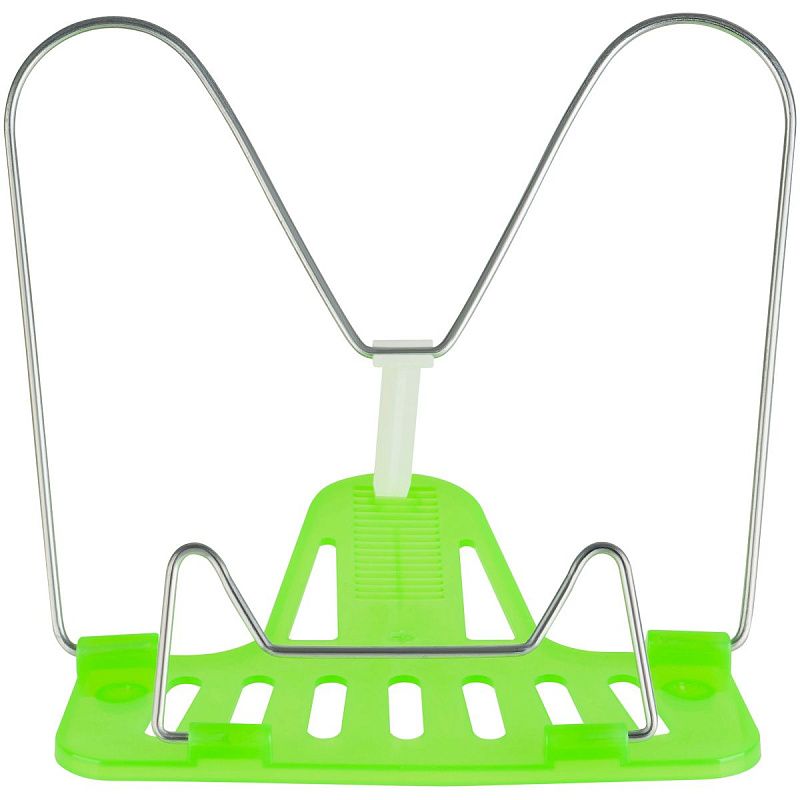 Подставка для книг СТАММ "Премиум", неоновая зеленая 