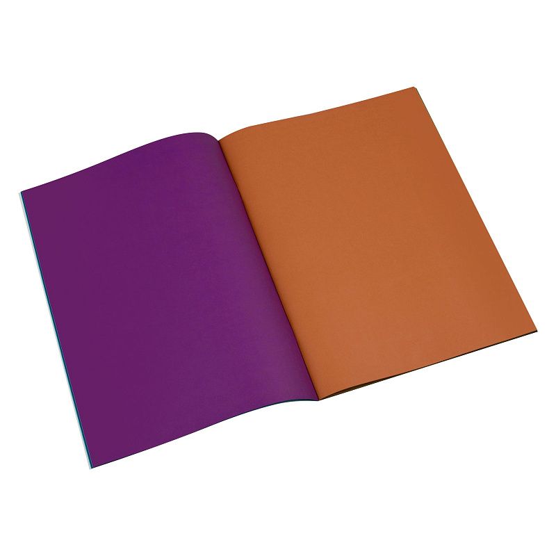 Цветная бумага офсетная A4, Мульти-Пульти, двустор., 32л., 16цв., на скобе, "Волшебник изумрудного города"