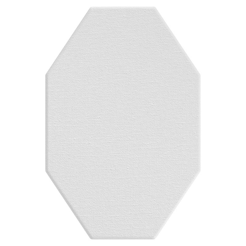 Холст на картоне Гамма "Студия", восьмиугольный, 20*30см, 100% хлопок, 280г/м2, мелкое зерно