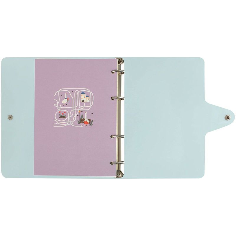 Тетрадь на кольцах 120л., А5, клетка MESHU "Quack-Quack", с пластиковой обложкой