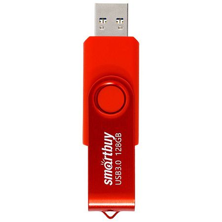 Память Smart Buy "Twist"  128GB, USB 3.0 Flash Drive, красный
