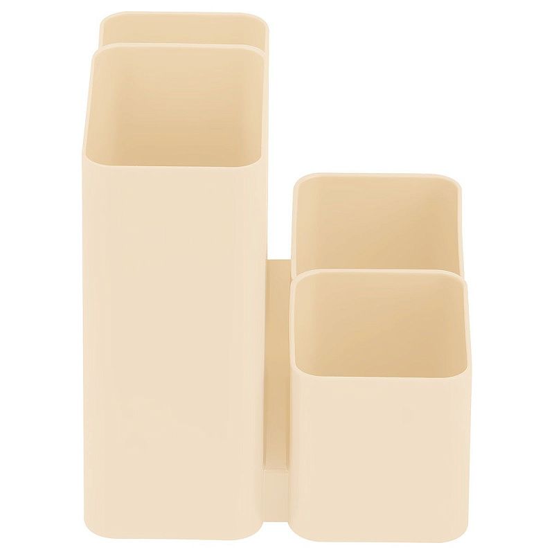 Настольная подставка СТАММ "Юниор", пластиковая, бежевая