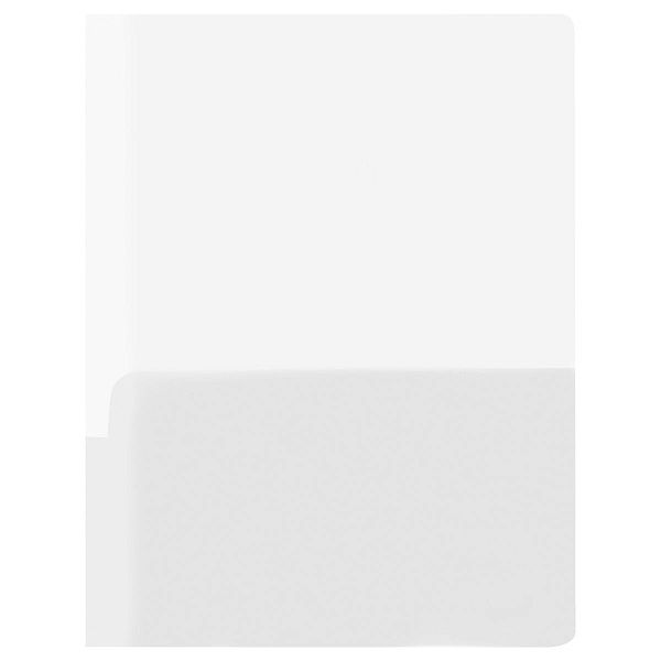 Папка-уголок СТАММ А4, 180мкм, 2 внутренних кармана, прозрачная бесцветная