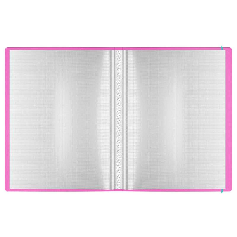 Папка с 60 вкладышами Berlingo "Raze" А4, 30мм, 600мкм, с внутр. карманом, желтая, софт-тач 