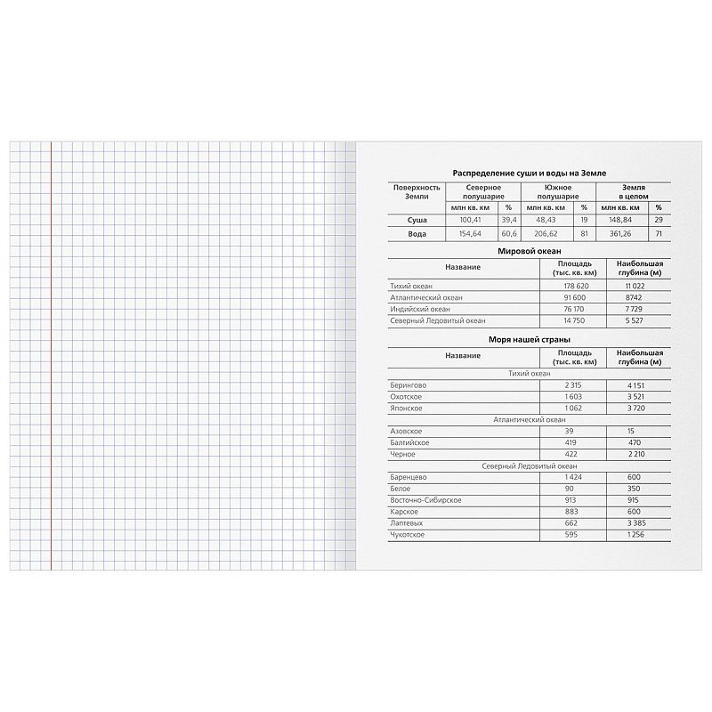 Тетрадь предметная 36л. BG "Сolor balance" - География, эконом