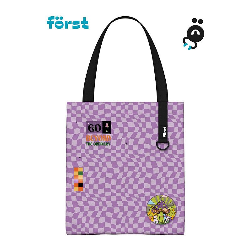 Сумка-шоппер Först "Hypno style" 40*35см, 1 отделение 