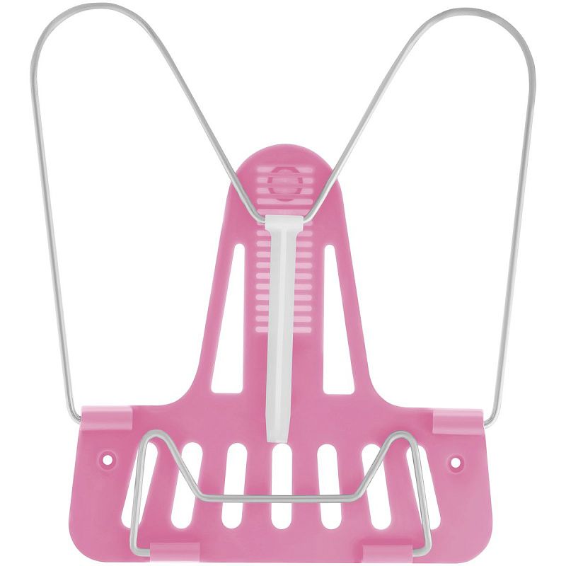 Подставка для книг СТАММ "Премиум", розовая 