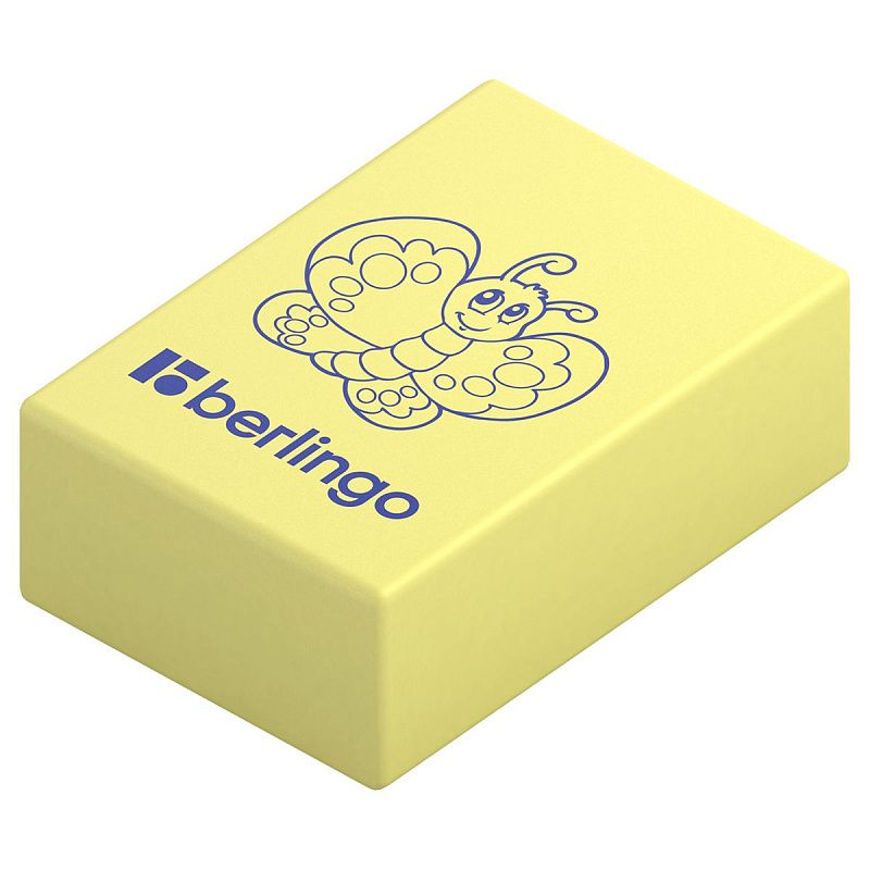 Ластик Berlingo "Animals", прямоугольный, термопластичная резина, 28*18*10мм 