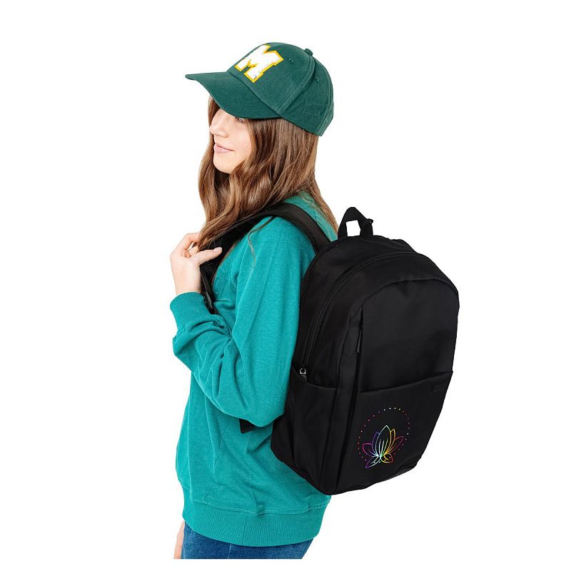 Рюкзак Först F-Spiritual "Lotus" 40,5*29*15,5см, 2 отделения, 5 карманов, уплотненная спинка 