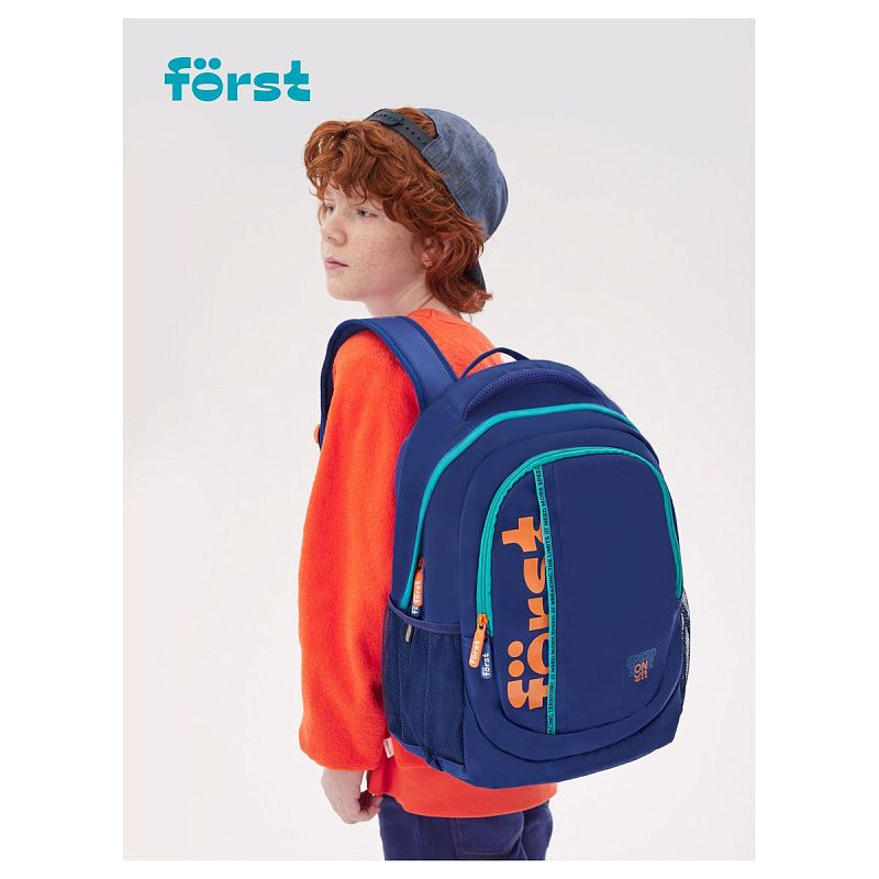 Рюкзак Först F-Trend "Speed zone" 40*29*18см, 2 отделения, 3 кармана, эргономичная спинка 