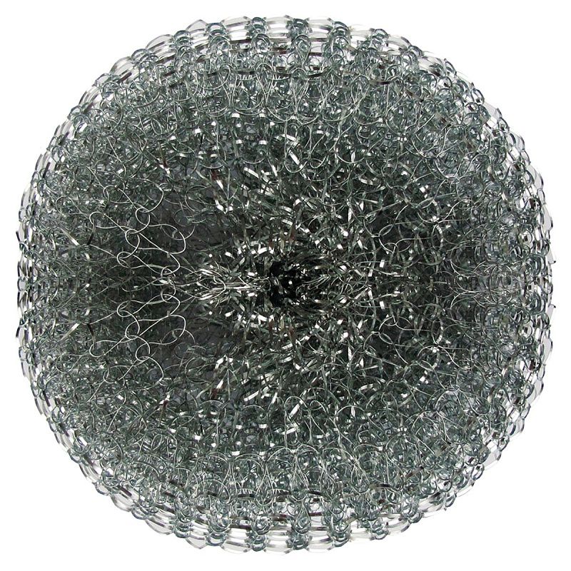 Губка для посуды Paclan "Practi", металлическая, 10*3,5см, 1шт.