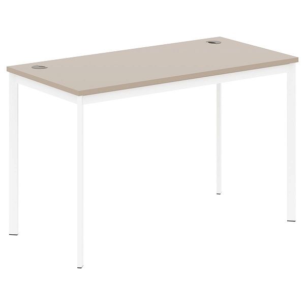 Стол письменный прямоугольный Skyland Imago S/Мокачино/Белый 1200х600х755, СП-2.1S, 4 упак.места (ПОД ЗАКАЗ)