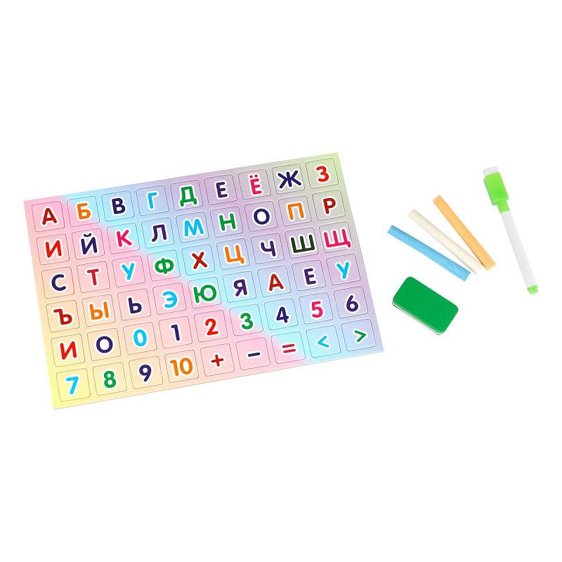 Доска двусторонняя магнитно-маркерная Три Совы, А3, настенная