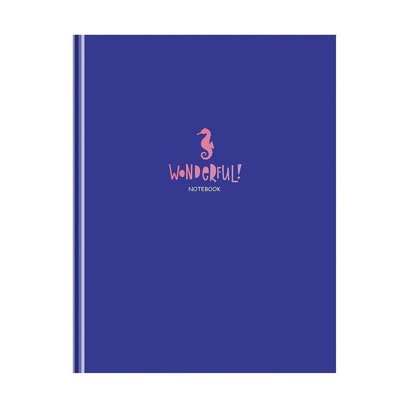 Бизнес-блокнот А5, 80л., евроформат, BG "Wonderful", матовая ламинация, тиснение фольгой
