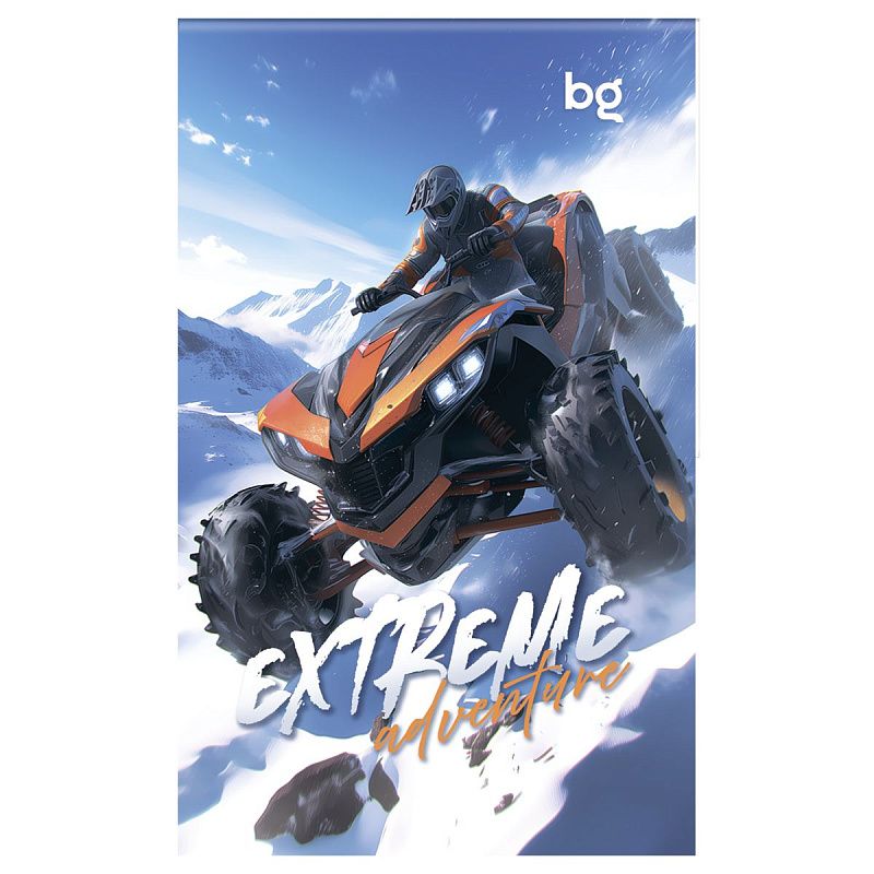 Блокнот А7 48л. на склейке BG "Жажда экстрима"