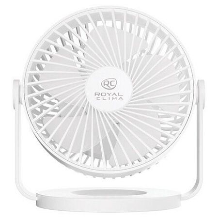 Вентилятор настольный ROYAL CLIMA RSF-0401M-WT, 4 режима, d=10 см, 5 Вт, белый, НС-1691753