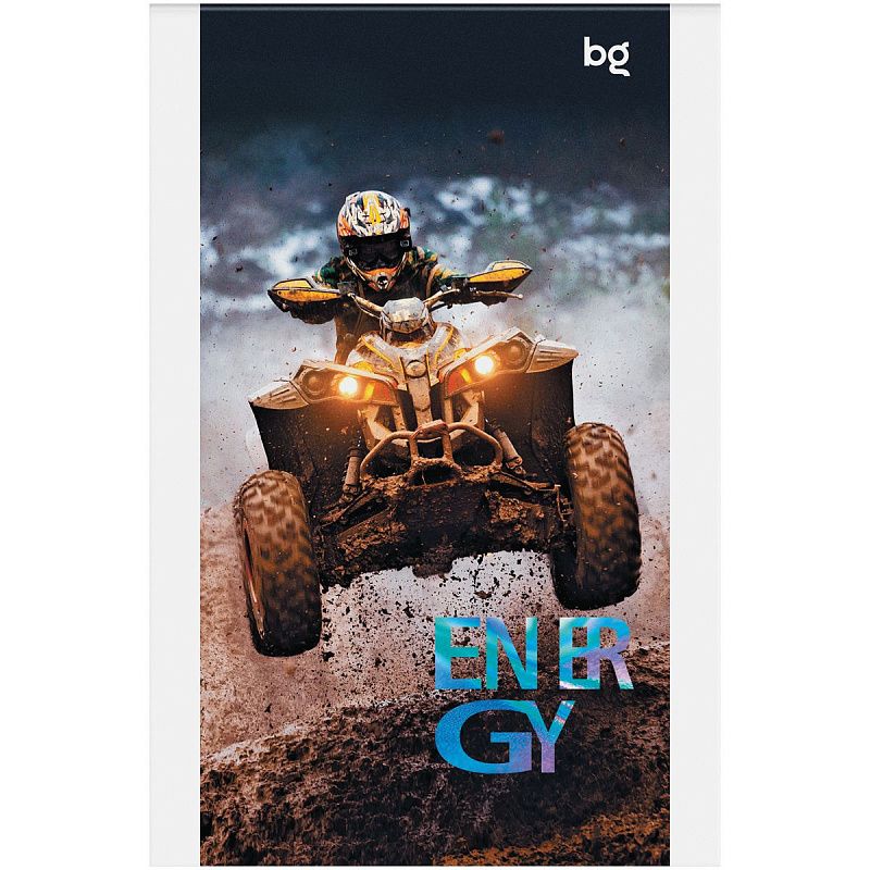 Блокнот А6 48л. на скрепке BG "Racing cars"