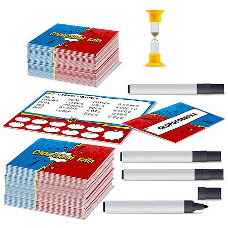 Игра настольная Десятое королевство "Словесный БАТЛ", картонная коробка 