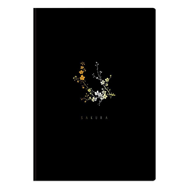 Тетрадь-словарик 48л., А5 для записи иероглифов BG, матовая ламинация, тиснение фольгой