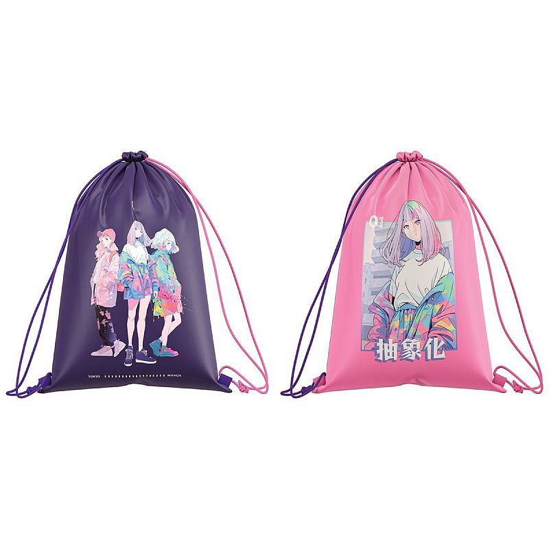 Мешок для обуви 1 отделение MESHU "МК_Anime"