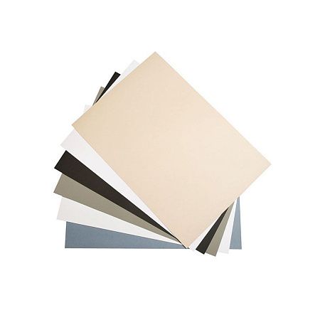 Скетчбук - альбом для смешанных техник 24л., А4 Clairefontaine "Paint ON", на склейке, 6 цветов, 250г/м2