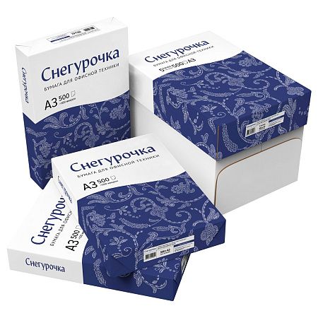 Бумага Снегурочка А3, Марка С, 500л.