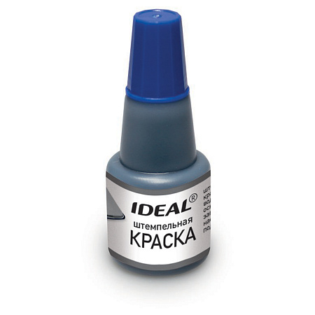 Штемпельная краска Ideal, 24мл, синяя (153079)