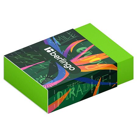 Ластик Berlingo "Jumble", Eco-PVC, картонный держатель, 45*32*11мм 