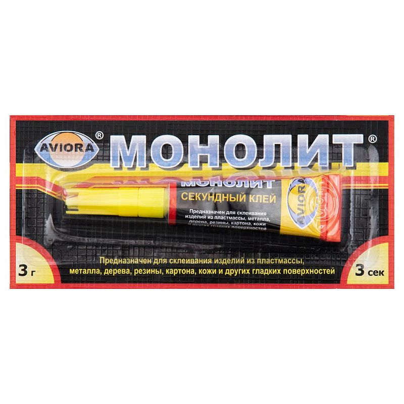 Клей Aviora "Монолит", 3г