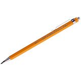 Карандаш цанговый Koh-I-Noor "Versatil" 2мм, желтый корпус, металл. клип