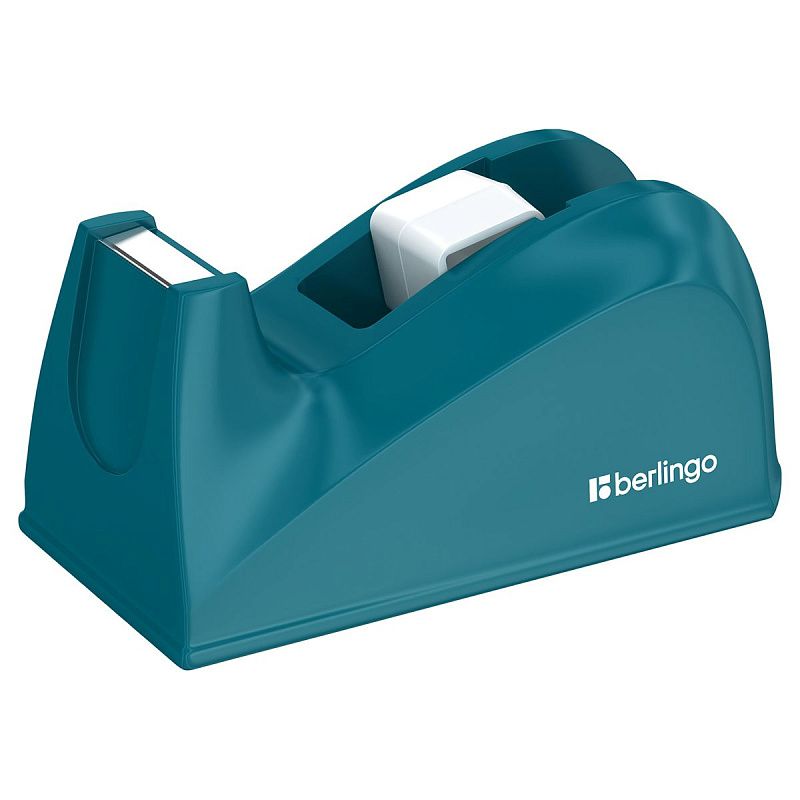 Диспенсер настольный Berlingo для канцелярской клейкой ленты, ассорти